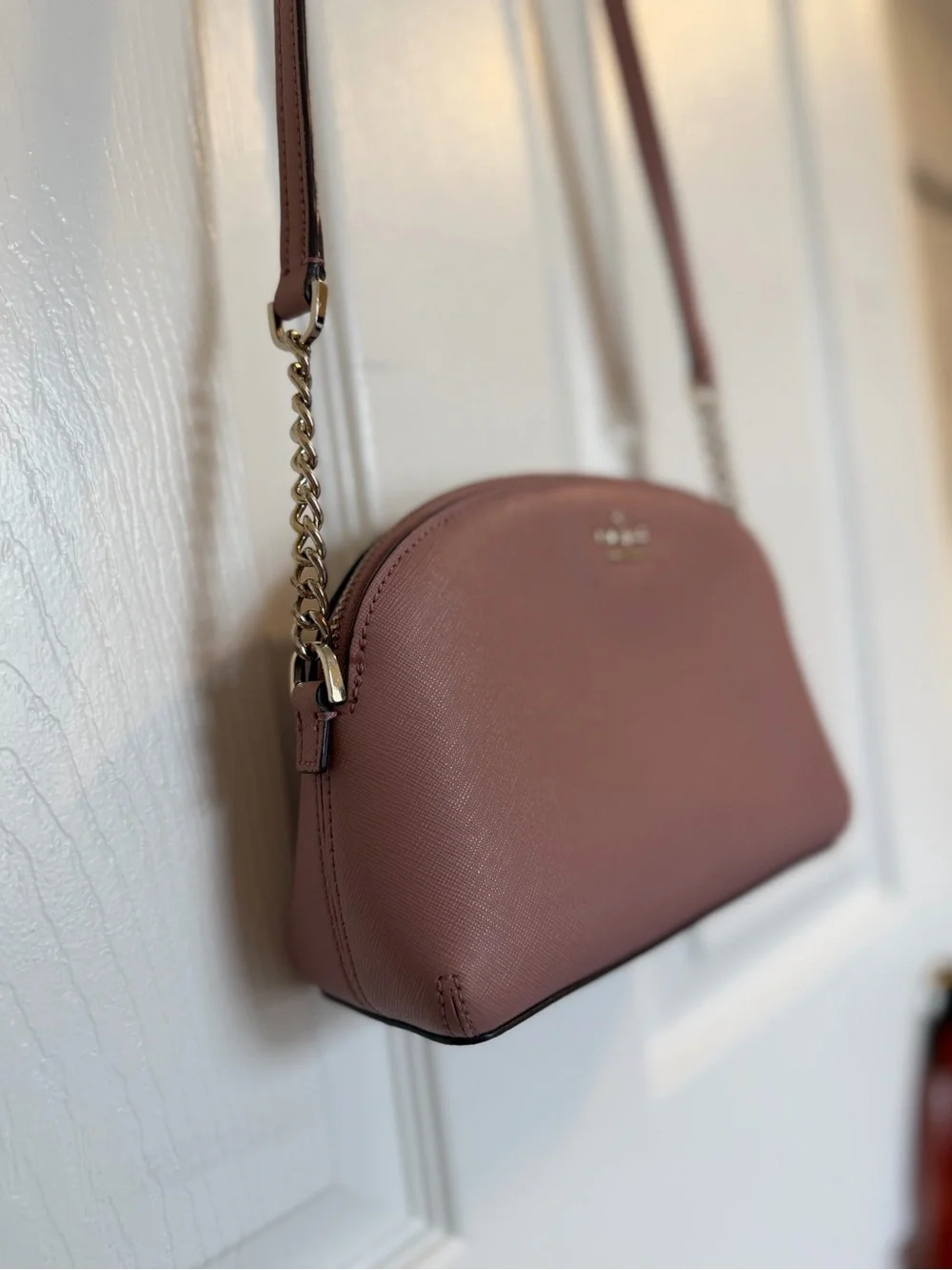kate spade Pink Saffiano Leather Crossbody Bag